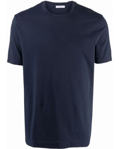 Camiseta manga corta Boglioli azul
