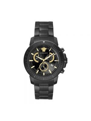 Zegarek elegancki Versace czarny
