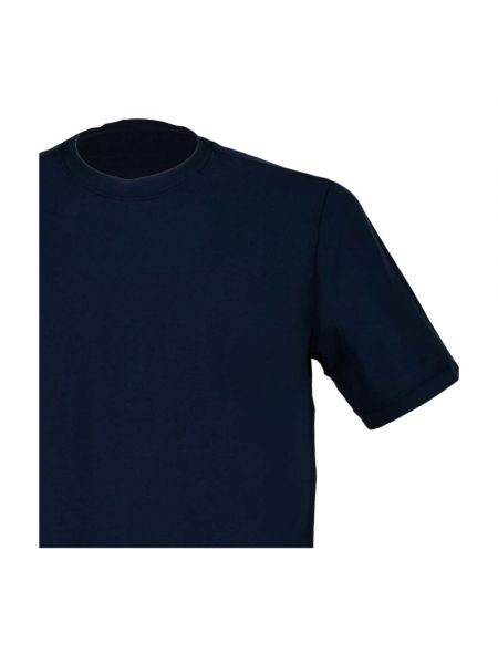 Krepp t-shirt Gran Sasso blau
