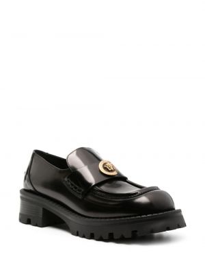 Chunky kožené loafers Versace
