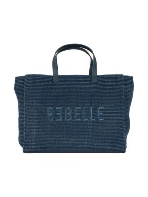 Shopper handtasche Rebelle blau