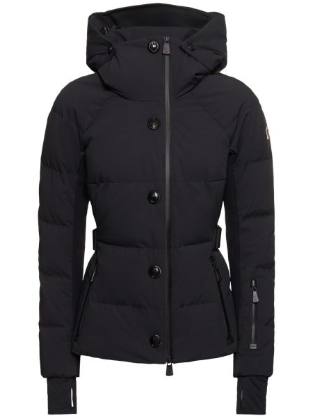 Kort jacka i nylon Moncler Grenoble svart