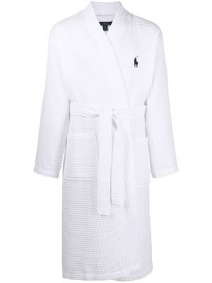 Халат бродиран Polo Ralph Lauren бяло