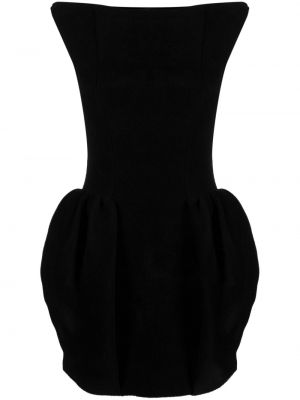 Koktejlkové šaty Versace čierna