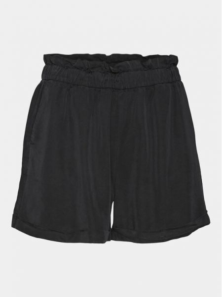 Kratke hlače bootcut Vero Moda crna