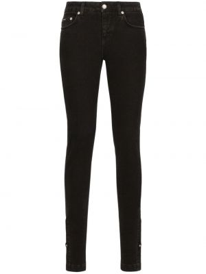 Skinny jeans Dolce & Gabbana schwarz