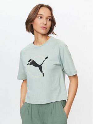 T-shirt Puma verde