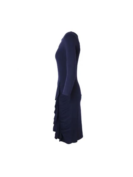 Vestido de lana Moschino Pre-owned azul