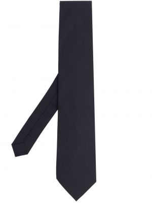 Krawat bawełniany Sandro czarny