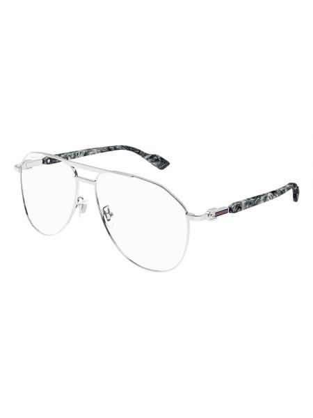 Retro oversize sonnenbrille Gucci silber