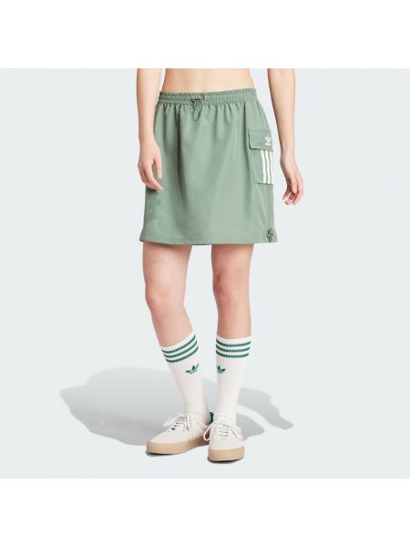 Mini spódniczka Adidas zielona