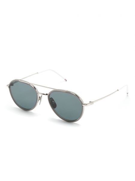 Okulary przeciwsłoneczne Thom Browne Eyewear srebrne