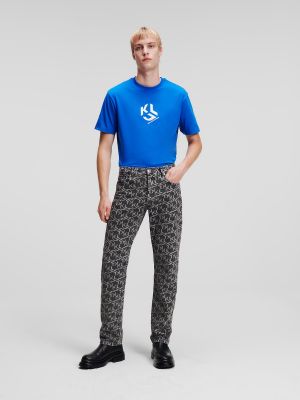 Džinsai Karl Lagerfeld Jeans pilka