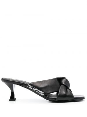 Sandaletter Love Moschino svart