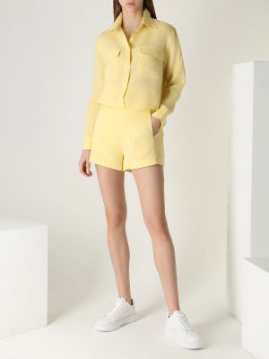 Рубашка Forte Dei Marmi Couture желтая