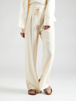 Plisované nohavice Studio Select biela