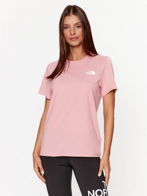 T-shirt The North Face rosa
