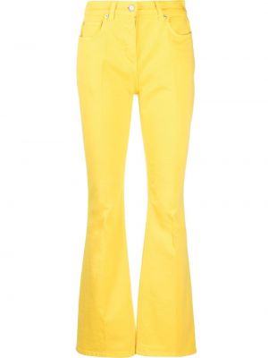 Zvonové džíny Etro žluté