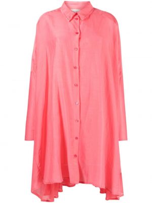 Oversize риза Semicouture розово