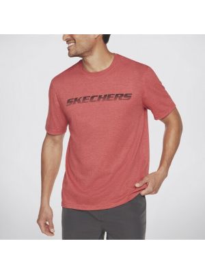 Camiseta deportiva Skechers gris
