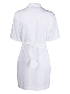 Sukienka mini z nadrukiem Iceberg biała