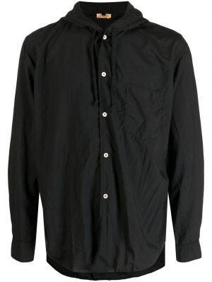 Košile s kapucí Comme Des Garçons Homme Deux černá