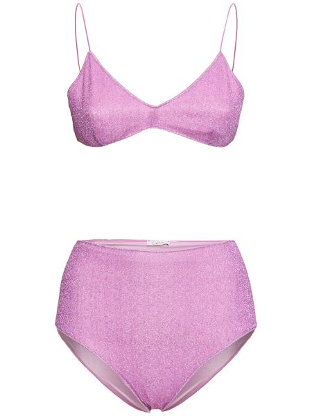 Bikini taille haute Oséree Swimwear violet