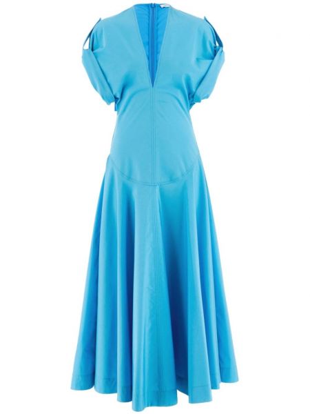 Kleid ausgestellt Ferragamo blau