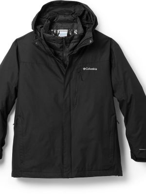 Куртка Whirlibird IV Interchange — мужские большие размеры Columbia черный