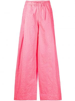 Volné kalhoty Essentiel Antwerp - růžová