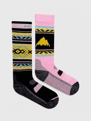 Růžové ponožky Burton