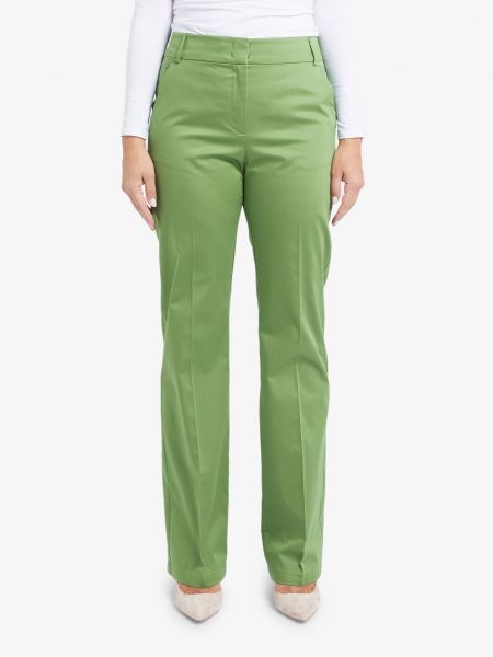 Прямые брюки Pennyblack зеленые