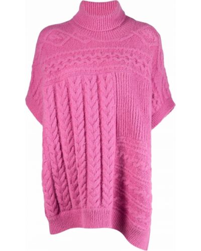 Jersey de punto de tela jersey Boutique Moschino rosa