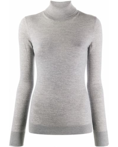 Jersey de punto de cuello vuelto de tela jersey Ports 1961 gris