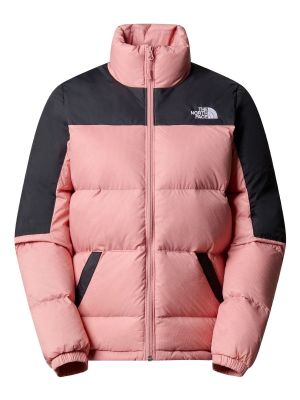 Утепленная куртка The North Face розовая