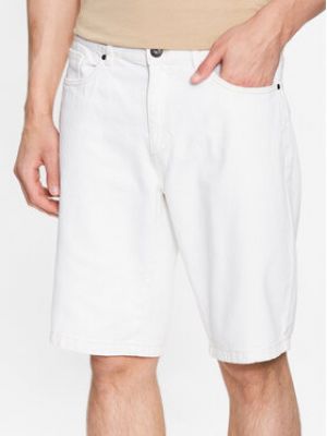 Белые джинсовые шорты Indicode
