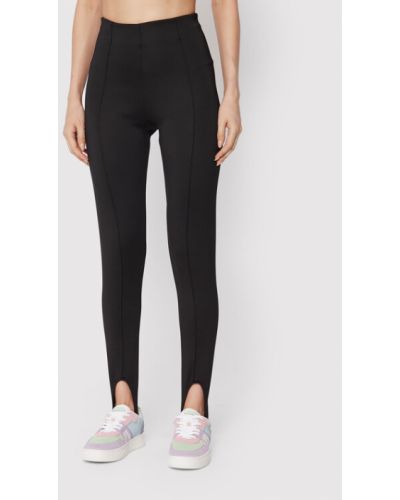 Deha Leggings D73716 Fekete Slim Fit