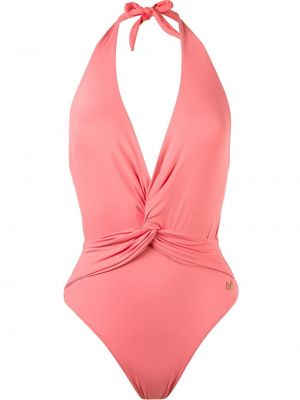 Badeanzug mit v-ausschnitt Brigitte pink