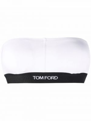 Soutien-gorge bandeaux Tom Ford blanc