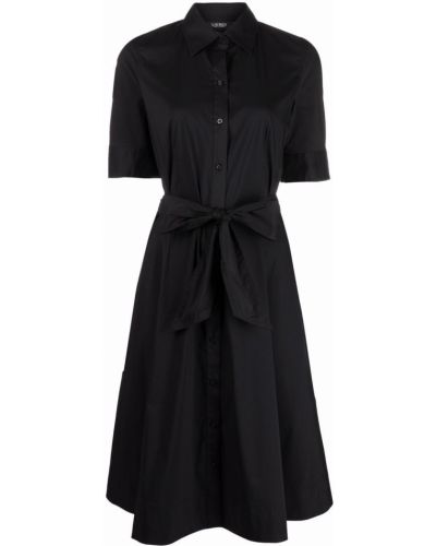 Vestido camisero Lauren Ralph Lauren negro
