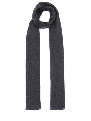 Кашемировый шарф Bertolo Luxury Menswear серый