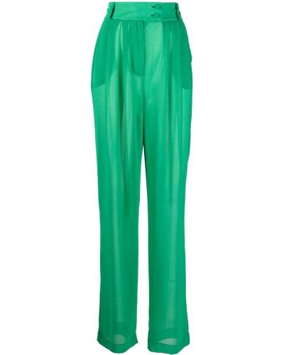 Pantaloni baggy Styland verde