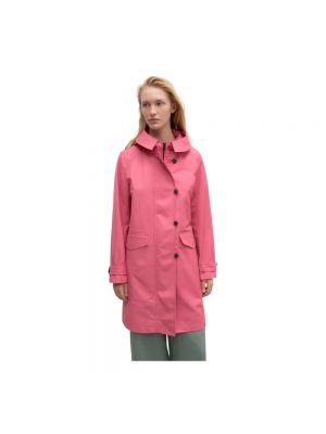 Płaszcz zimowy Ecoalf różowy