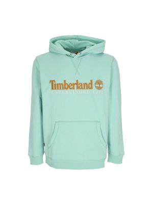 Bluza z kapturem Timberland niebieska