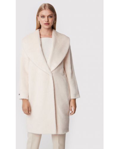 Cappotto di lana Peserico bianco