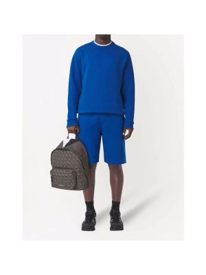 Sweter Burberry niebieski