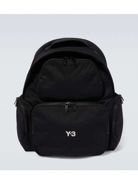 Рюкзак с вышивкой Y-3 черный