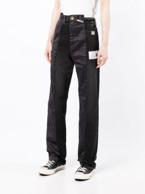 Straight fit džíny Maison Mihara Yasuhiro černé