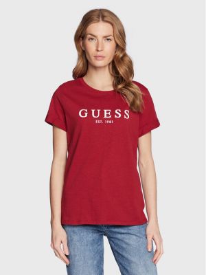 Majica Guess rdeča