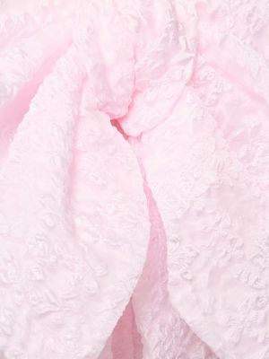 Mini sukně s mašlí Cecilie Bahnsen růžové
